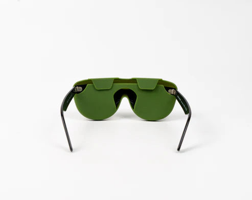 Flexible Silicone Glasses Case - Army Green