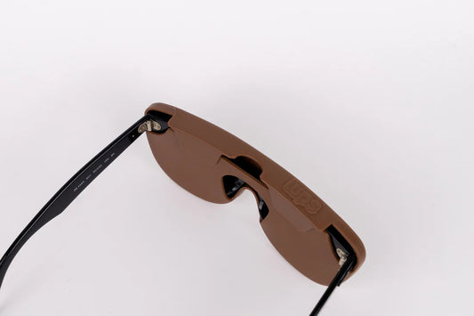 Flexible Silicone Glasses Case - Chocolate