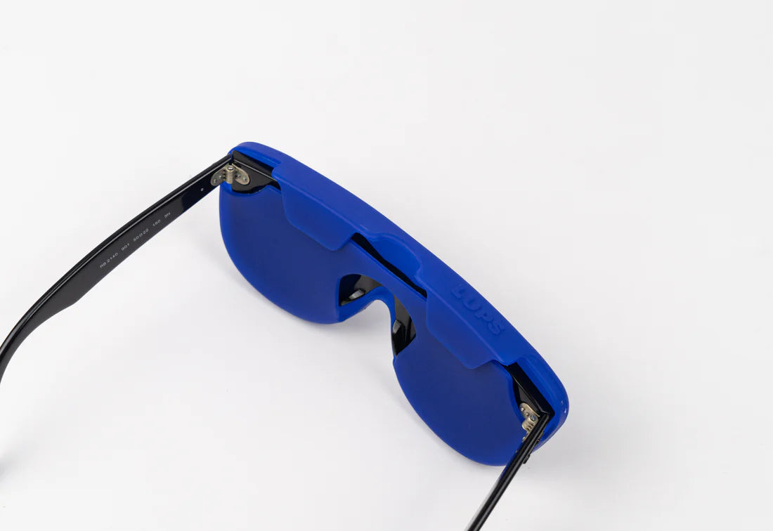 Silicone glasses case - Navy blue
