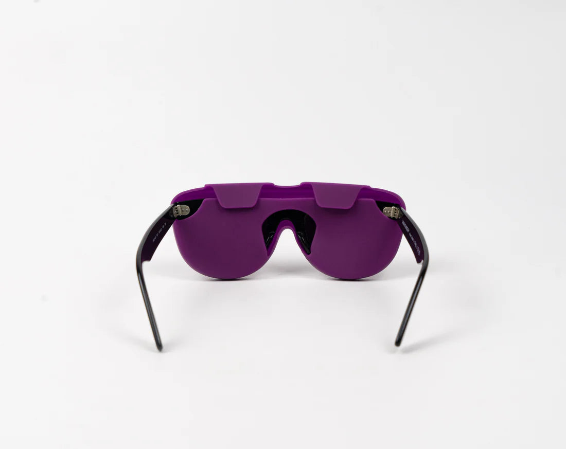 Silicone glasses case - Eggplant