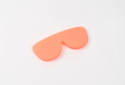 Flexible Silicone Glasses Case - Coral