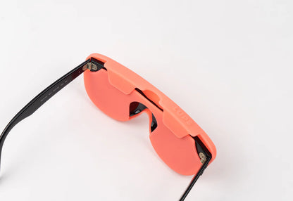 Flexible Silicone Glasses Case - Coral