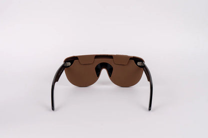 Flexible Silicone Glasses Case - Chocolate
