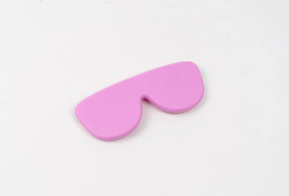 Flexible silicone glasses case - Lilac