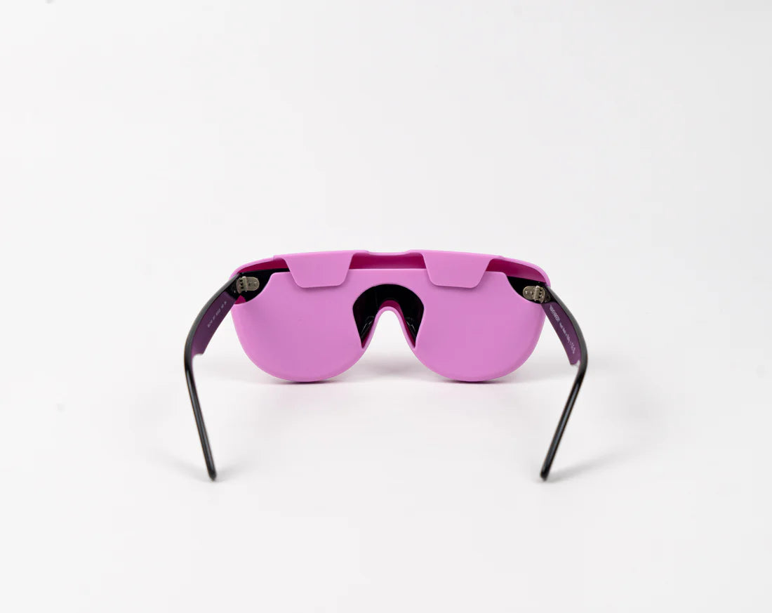 Flexible silicone glasses case - Lilac