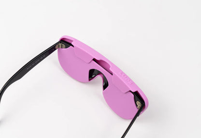 Flexible silicone glasses case - Lilac